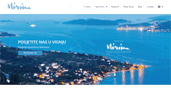 Desktop Screenshot of mirina-viganj.com